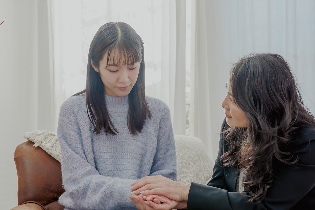 相談支援を通して人とのつながりを支えるイメージ写真