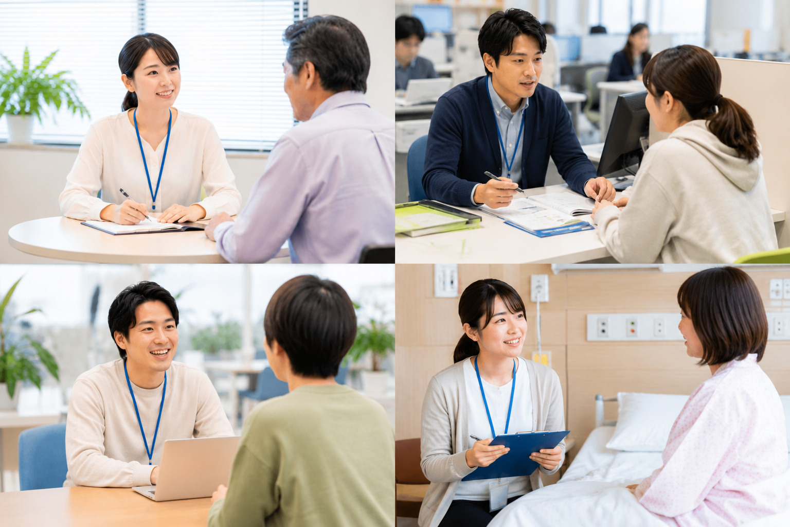 さまざまな分野で活躍する卒業生のイメージ